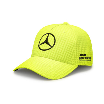 Mercedes AMG Petronas čiapka baseballová šiltovka Lewis Hamilton yellow F1 Team 2023