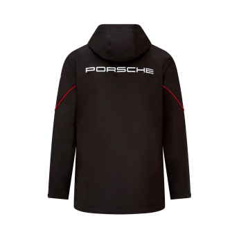 Porsche Motorsport pánska bunda s kapucňou Rainjacket Black 2023