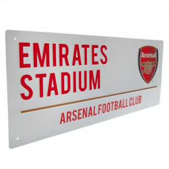 FC Arsenal ceduľa na stenu sign