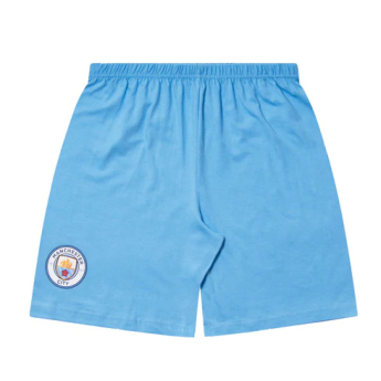 Manchester City detské pyžamo text navy