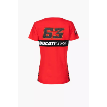 Francesco Bagnaia dámske tričko DUCATI 63