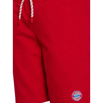 Bayern Mníchov detské plavky Reactive red