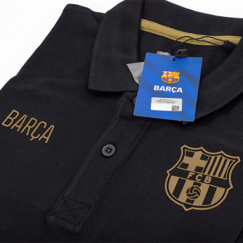 FC Barcelona polokošeľa Crest gold