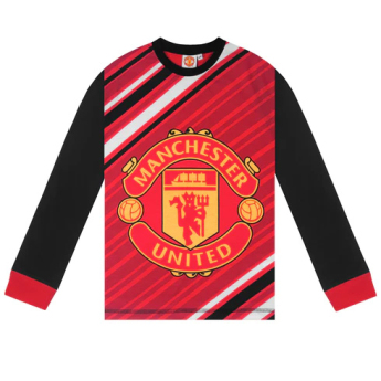 Manchester United detské pyžamo Long black