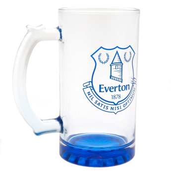 FC Everton poháre Stein Glass Tankard