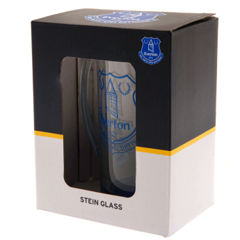 FC Everton poháre Stein Glass Tankard