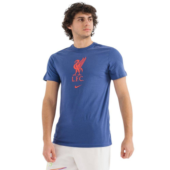 FC Liverpool pánske tričko Crest navy