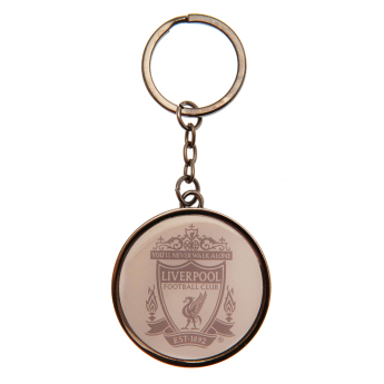 FC Liverpool kľúčenka Glass Crest L.F.C 1892