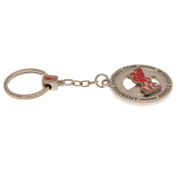 FC Liverpool kľúčenka Liverbird Spinner Anfield stadium