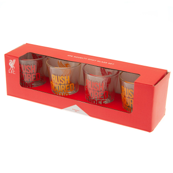 FC Liverpool panák štamprlík 4pk Shot Glass Set