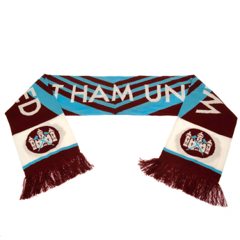 West Ham United zimný šál Retro 1976