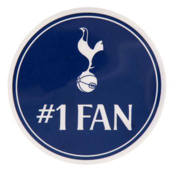 Tottenham samolepka Single Car Sticker No. 1 Fan