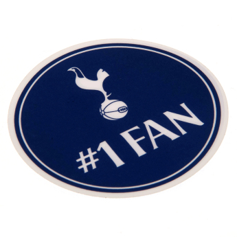Tottenham samolepka Single Car Sticker No. 1 Fan