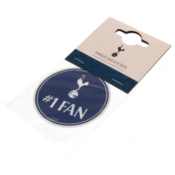 Tottenham samolepka Single Car Sticker No. 1 Fan