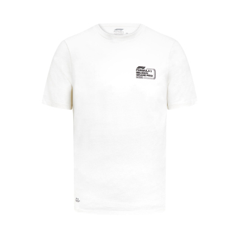 Formule 1 pánske tričko Spa RS White 2023