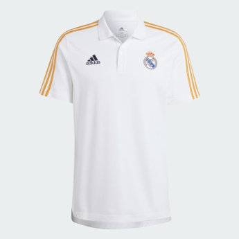 Real Madrid polokošeľa 3-stripes white