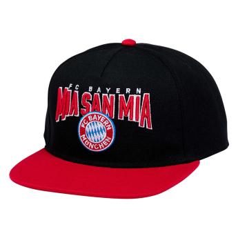 Bayern Mníchov čiapka flat šiltovka Snapback Mia san mia