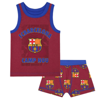 FC Barcelona detský set Vest Boxer