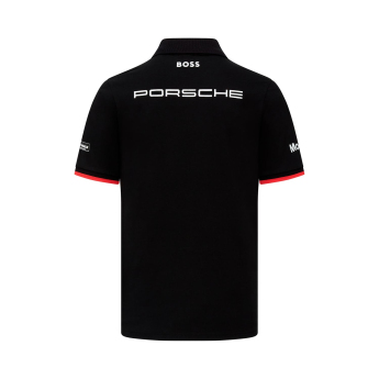 Porsche Motorsport polokošeľa Logo black 2023