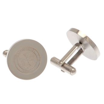 FC Celtic manžetové gombíky Stainless Steel Round Cufflinks