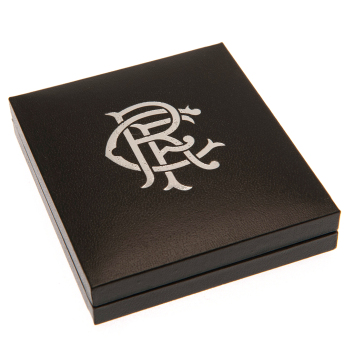 FC Rangers prívesok na krk Silver Plated Boxed Pendant