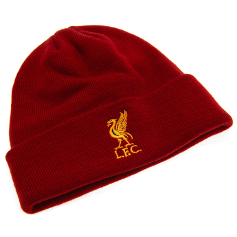 FC Liverpool zimná čiapka Cuff Beanie RZ red