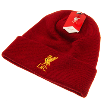 FC Liverpool zimná čiapka Cuff Beanie RZ red