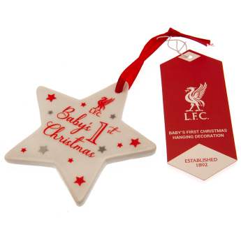 FC Liverpool vianočné dekorácie Baby´s First