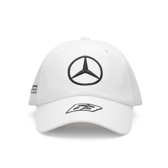 Mercedes AMG Petronas čiapka baseballová šiltovka George Russell white F1 Team 2023