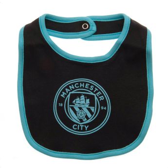 Manchester City detský podbradník 2 Pack Bibs ES