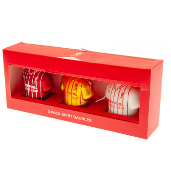FC Liverpool vianočné dekorácie 3pk Shirt Decorations