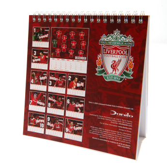 FC Liverpool stolový kalendár 2024