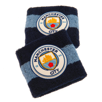 Manchester City potítka 2 soft cotton sweatbands