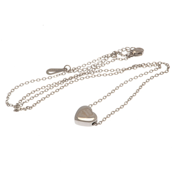 FC Arsenal prívesok na krk Stainless Steel Heart Necklace