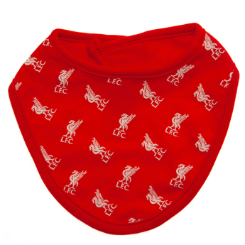 FC Liverpool detský podbradník 3 Pack Bibs RC