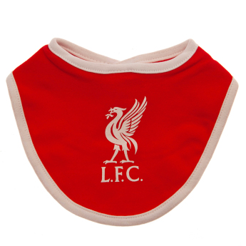 FC Liverpool detský podbradník 3 Pack Bibs RC