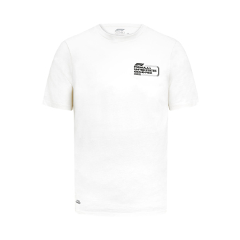 Formule 1 pánske tričko Austin RS white 2023