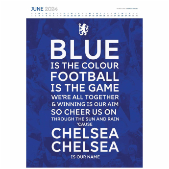 FC Chelsea kalendár Deluxe 2024