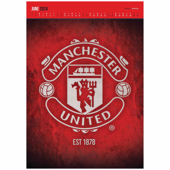 Manchester United kalendár Deluxe 2024