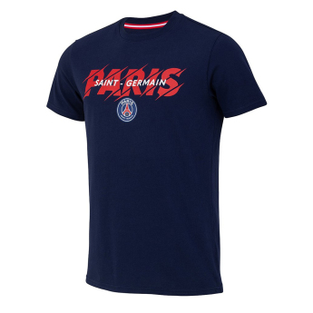 Paris Saint Germain detské tričko Paris Slogan blue