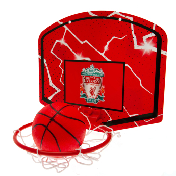 FC Liverpool mini basketbalový set red