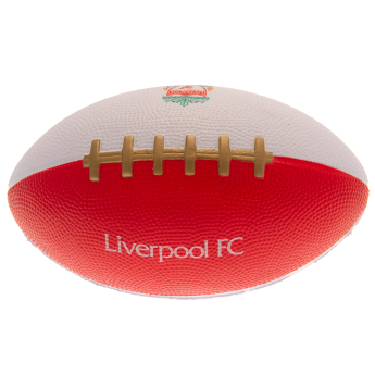 FC Liverpool mini lopta na americký futbal red and white