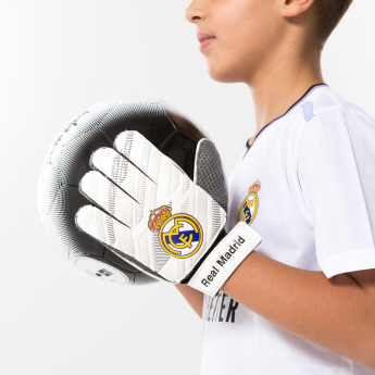 Real Madrid detské brankárske rukavice white