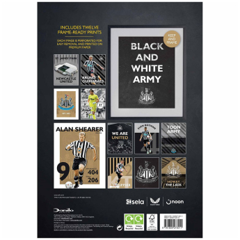 Newcastle United kalendár Deluxe 2024