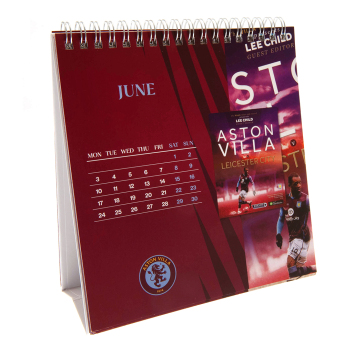 Aston Villa stolový kalendár 2024