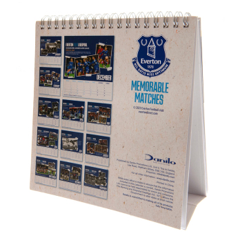 FC Everton stolový kalendár 2024