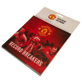 Manchester United stolový kalendár 2024