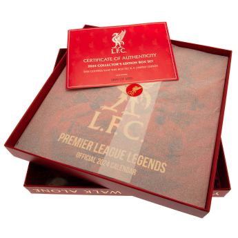 FC Liverpool darčekový box Calendar & Diary Musical 2024