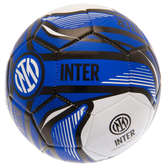 Inter Milano futbalová lopta logo and text size - 5