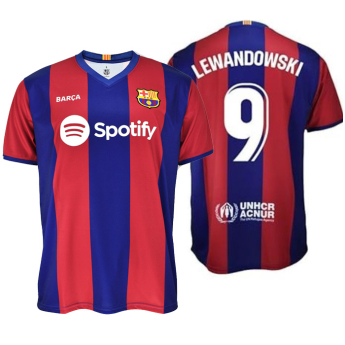 Robert Lewandowski detský futbalový dres replica 23/24 Home Lewandowski